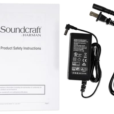 Soundcraft Notepad-8FX 8-Channel Podcast Mixer Podcasting Interface, USB+Effects image 6
