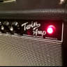 Fender Twin Amp pro tube USA 1996 100w 2x12 combo with original cover and footswitch