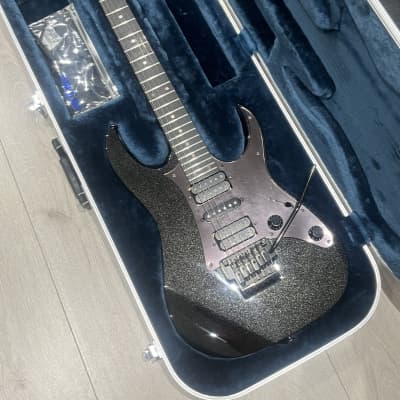 Ibanez Prestige RG2550EX Galaxy Black Matching Headstock Electric Guitar Made in Japan 2003 for sale