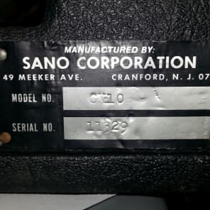 70s Sano GX-10 Solid State Amplifier image 18