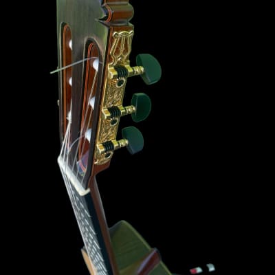 Carlos Pina Classical Concert Guitar BRaZiLiaN RoSeWooD & Spruce ToP  Brazilian Rosewood Concert Classical Guitar  Brazilian Rose wood & Spruce & Lacquer finish image 5