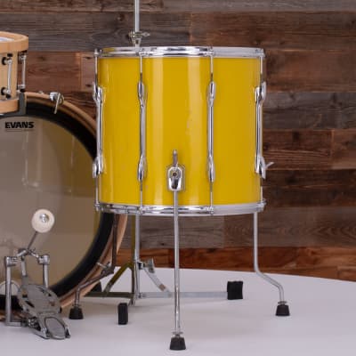 PREMIER RESONATOR 3 PIECE DRUM KIT, DECO YELLOW, (PRE-LOVED) | Reverb