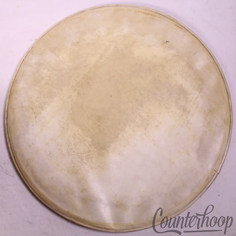 *Slingerland Snare/Tom 15"Calf Skin Drum Batter/Resonant Head Vintage 30s Cloud* image 1