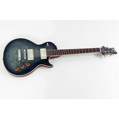 Mitchell MS470 Mahogany Body Electric Guitar Regular Denim Blue Burst for sale