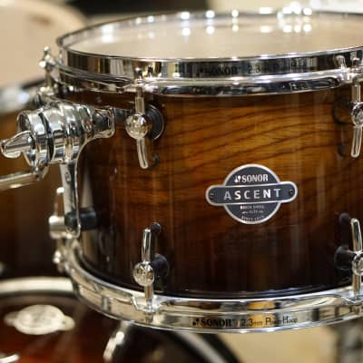 Sonor  Ascent Burnt Fade 12/14/18/6.5x14 image 3