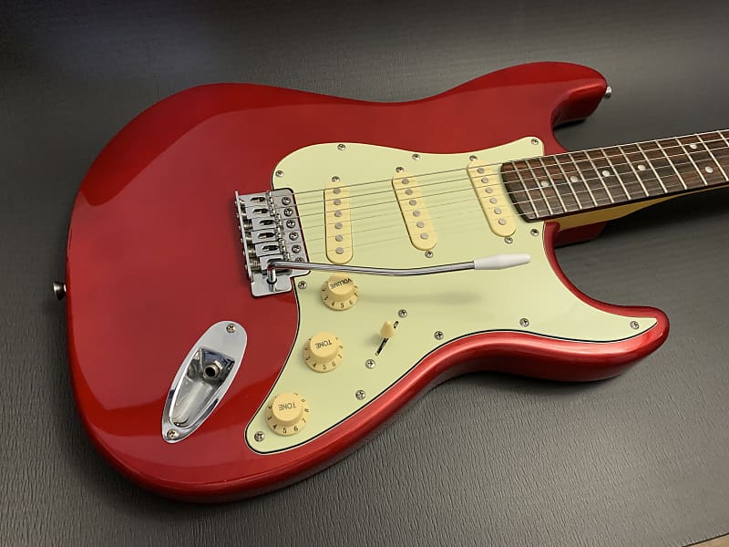 Rare JUNO/TOKAI Stratocaster Type - Candy Apple Red. EMS Shipping from  JAPAN.