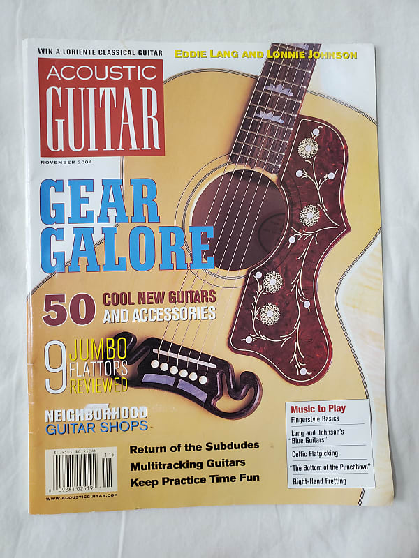 Acoustic Guitar Magazine Back Issue November 2004 Reverb UK
