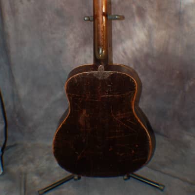 Video Demo 1935 Carson J Robison Cowboy Guitar Gibson Made for Wards L-OO Pro Setup Soft Case image 11