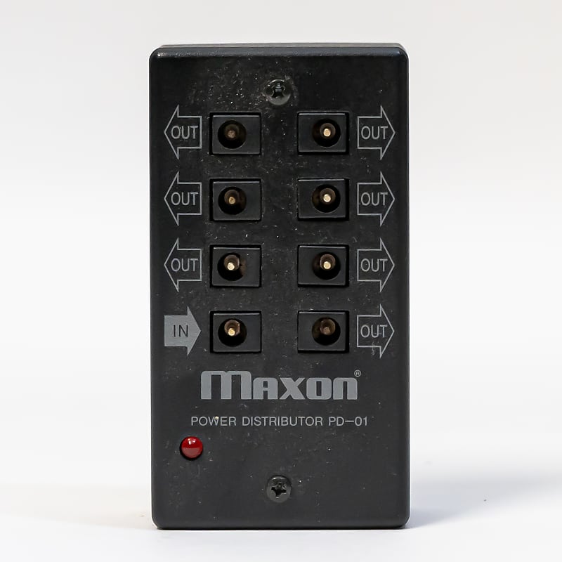 Maxon PD01 Power Distributor with Power Supply and Box