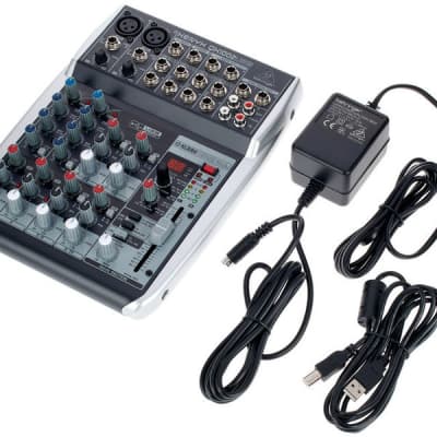 Behringer QX1002USB 10-Input 2-Bus Mixer XENYX EQ | Reverb