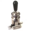 Switchcraft Short Frame 3-Way Guitar Toggle Switch-Nickel