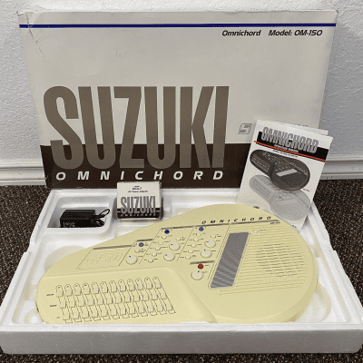 Suzuki Omnichord Om-150 white image 1