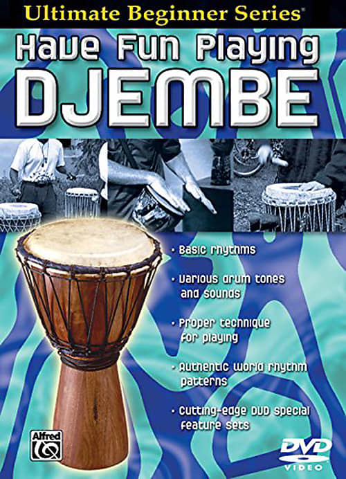 Alfred Ultimate Beginner Series Have Fun Playing Hand Drums Djembe DVD image 1