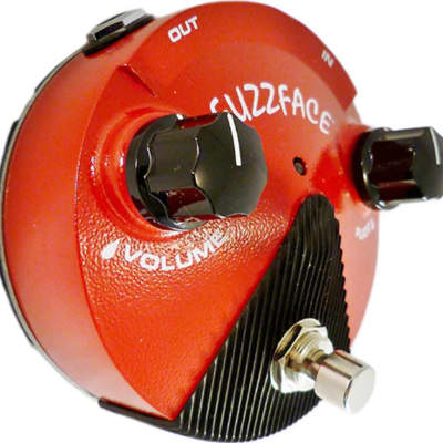 Dunlop FFM2 Red Germanium Fuzz Face Mini Distortion Pedal image 7