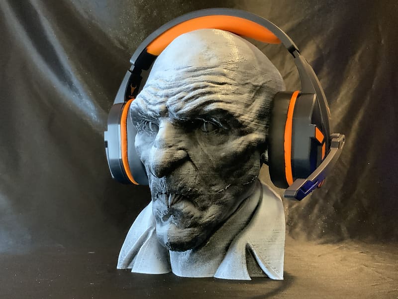 Nosferatu Headphone Stand! Horror Movie Vampire Holder Rack like Dracula/Frankenstein/Mummy/Werewolf image 1