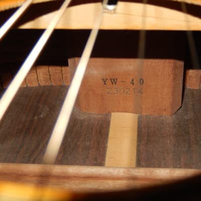 MADE IN JAPAN 1974 - YAMAKI YW40 - ABSOLUTELY AMAZING - MARTIN D41 STYLE - ACOUSTIC GUITAR image 3
