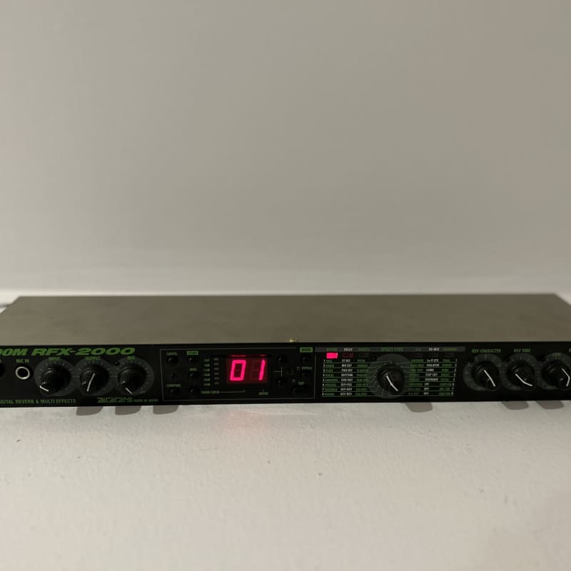 Zoom RFX-2000 multi effect reverb rack MIJ Japan | Reverb