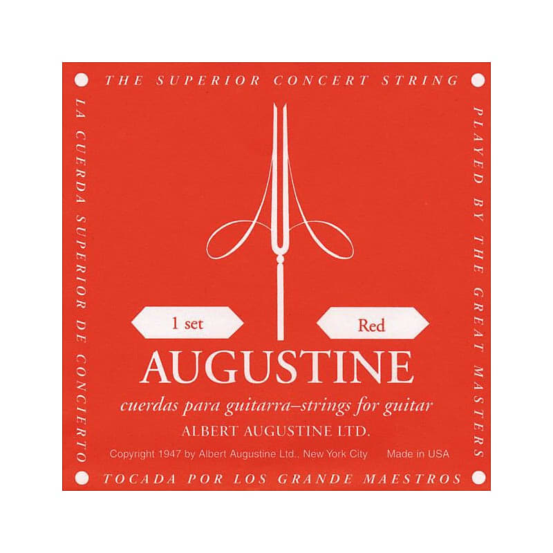 Cuerdas Clásica Augustine Classic Red Medium Tension image 1