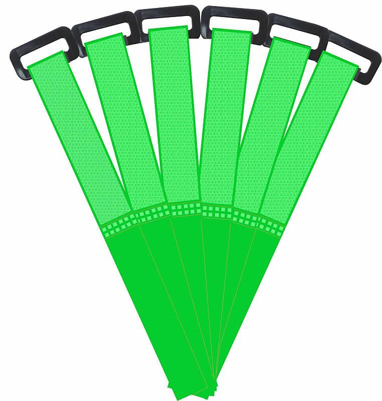 12" Cinch Style Reusable Cable Straps 6 Pack 12 inch / Reverb