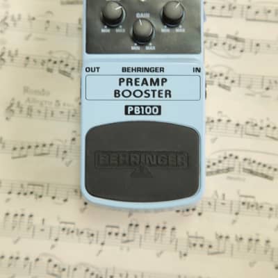 Reverb.com listing, price, conditions, and images for behringer-pb100-preamp-booster