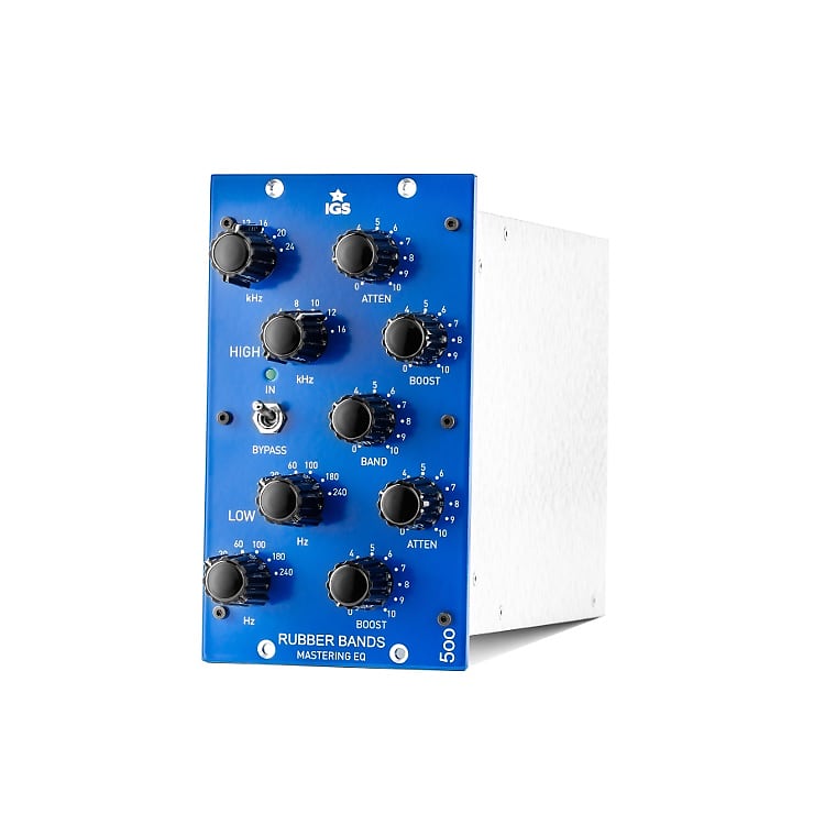 IGS Audio RB500ME Rubber Bands Mastering Edition Stereo Passive Pultec Type EQ - In Stock | Atlas image 1