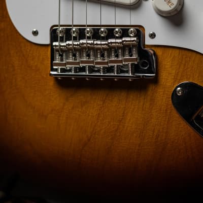 Fender Custom Shop Limited Edition 70th Anniversary Closet Classic 1954 Stratocaster - Wide-Fade 2-Color Sunburst image 9