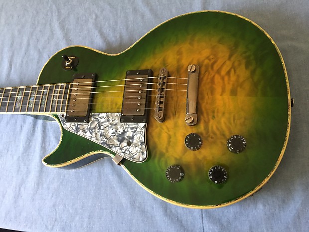 Raven west guitars left handed top