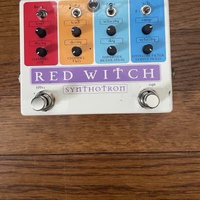 Reverb.com listing, price, conditions, and images for red-witch-synthotron