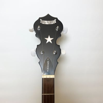 Rocky Top Hoedown Composite Banjo, Black, Open Back,  RT-B01-OP - Black image 9
