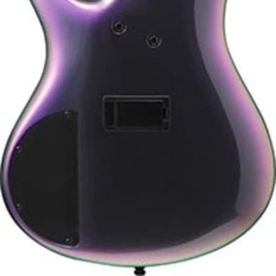 Ibanez SR500E SR Standard 4-String Bass Guitar, Black Aurora Burst image 3
