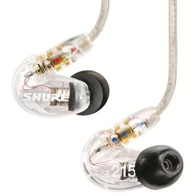 Shure Sound Isolating Ear Buds SE215 Clear image 3