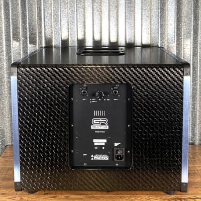 GR Guitar AT G112A FRFR Flat Response 1x12" Active 300 Watt Carbon Fiber Guitar Amplifier Speaker Cabinet image 4