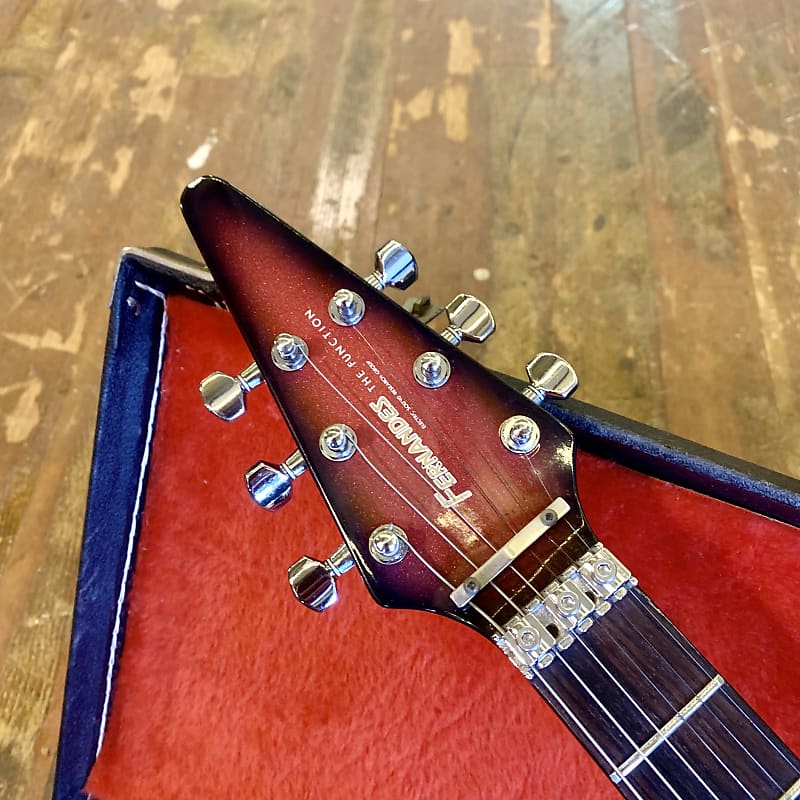 大学 兄弟割引 c BSV-60 Function The Fernandes 1980's original Burst Purple ギター