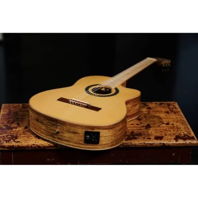 Ortega Signature Series Thomas Zwijsen Acoustic-Electric Nylon Classical Guitar w/ Bag image 15
