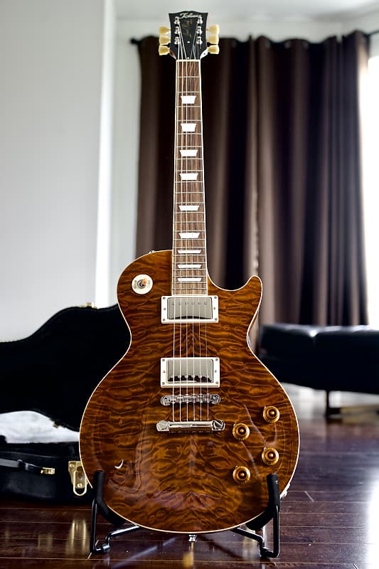2023 Tokai LS214 Love Rock Les Paul (Japan, Honeyburst, OHSC)