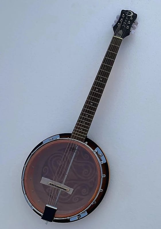 Luna Custom 6 String Banjo Acoustic BGB CEL 6 Satin Finished image 1