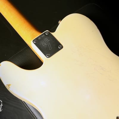 1967 Fender Telecaster with Rosewood Fretboard  Olympic White image 21