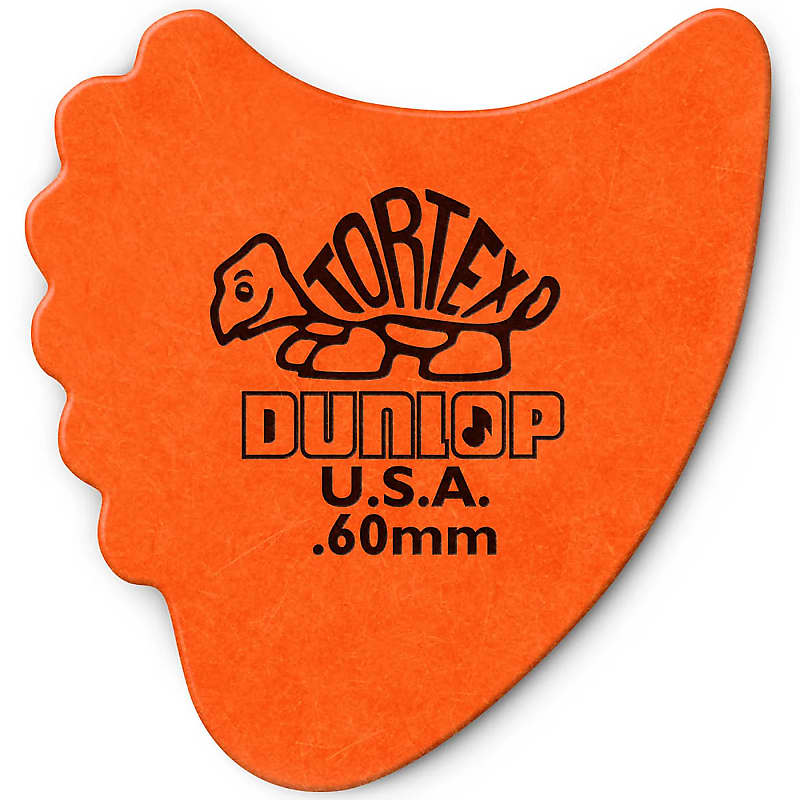 Dunlop Tortex Triangle médiator de basse .60mm orange