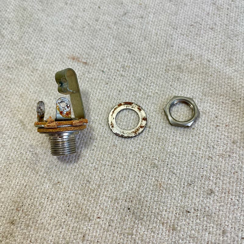 Vintage Gibson CTS 500K Potentiometers Pots Switchcraft Jack