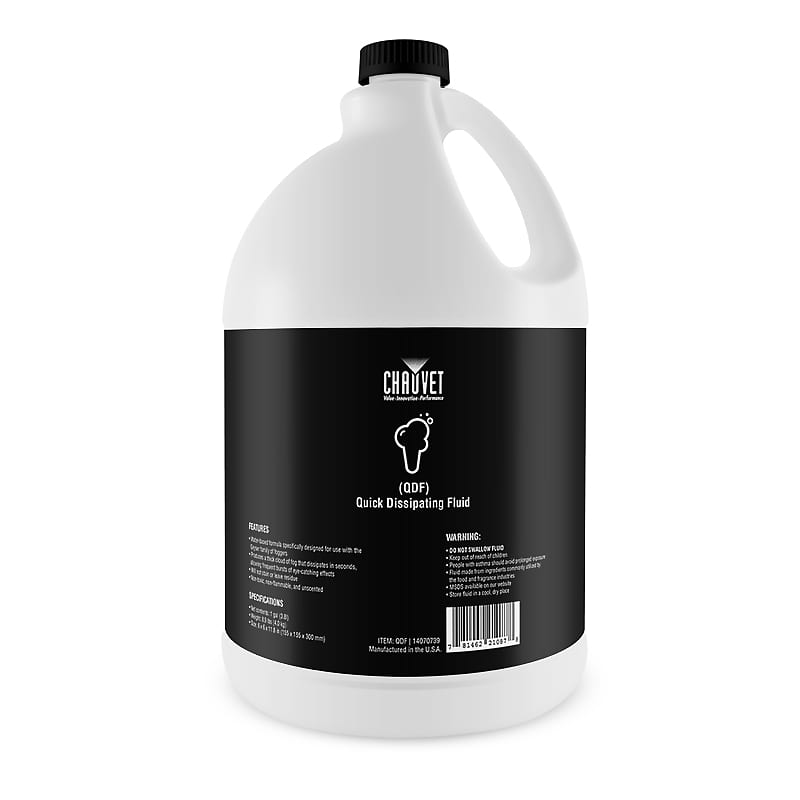 CHAUVET DJ QDF Quick Dissipating Fog Fluid Juice - Gallon PROAUDIOSTAR image 1
