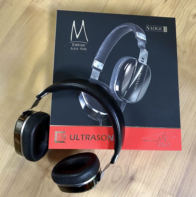 Ultrasone Edition M Black Over Ear Like New Headphones Free