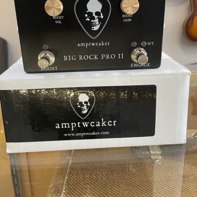 Amptweaker Big Rock Pro II Guitar Pedal Pre-Amp, EQ, Cab Simulator, D.I., More Mint w/Original Box for sale