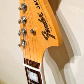Custom Sonic Blue Fender Jaguar USA Neck Joe Barden Two Tone T/T Fat Strat Stratocaster Pawn Shop image 9