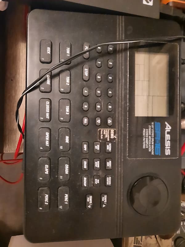 Alesis SR16 Drum Machine 2010s Black Reverb