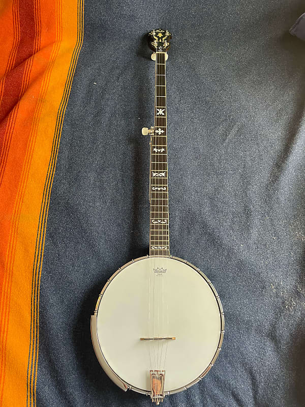 Iida 500L Long Neck Banjo 1970s MIJ Super rare Reverb