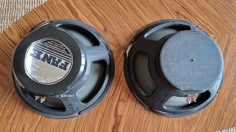 Fane 12'' Classic 8 ohms 65w vintage speakers (pair) 70's | Reverb