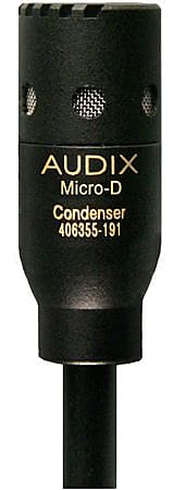 Audix MICROD Mini Condenser Instrument Microphone image 1