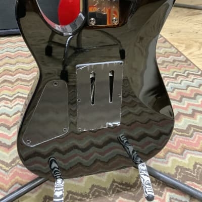 Schecter C1 FR 2022 - Black inventory clear out floyd rose with gigbag image 6