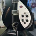 New 2024 Rickenbacker 330 Guitar - Matte Black, with OHS Case, 330MBL Auth Dlr 753