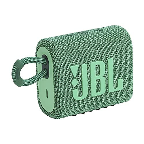 Parlante JBL Go portátil con bluetooth waterproof black